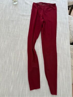 Nikolay footless sheer red tights